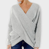 Heidi | Cross-Back Knit Sweater