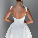 Yalina Mini Dress - Ivory