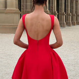 Yalina Mini Dress - Red