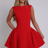 Yalina Mini Dress - Red