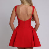 Yalina Mini Dress - Red
