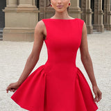 Yalina Mini Dress - Red